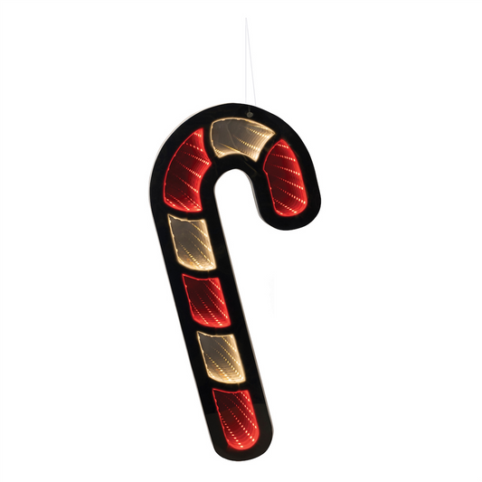 Holiday Candy Cane Ekko Light Display 16"H -Ship Only