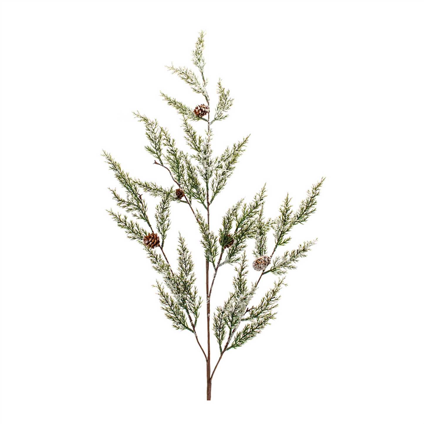 Icy Pine Spray with Pinecones (Set of 2) -Ship Only