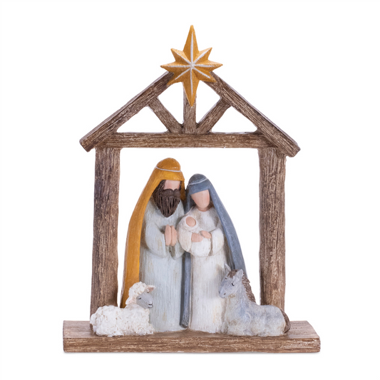 Nativity 10”H Resin -Ship Only