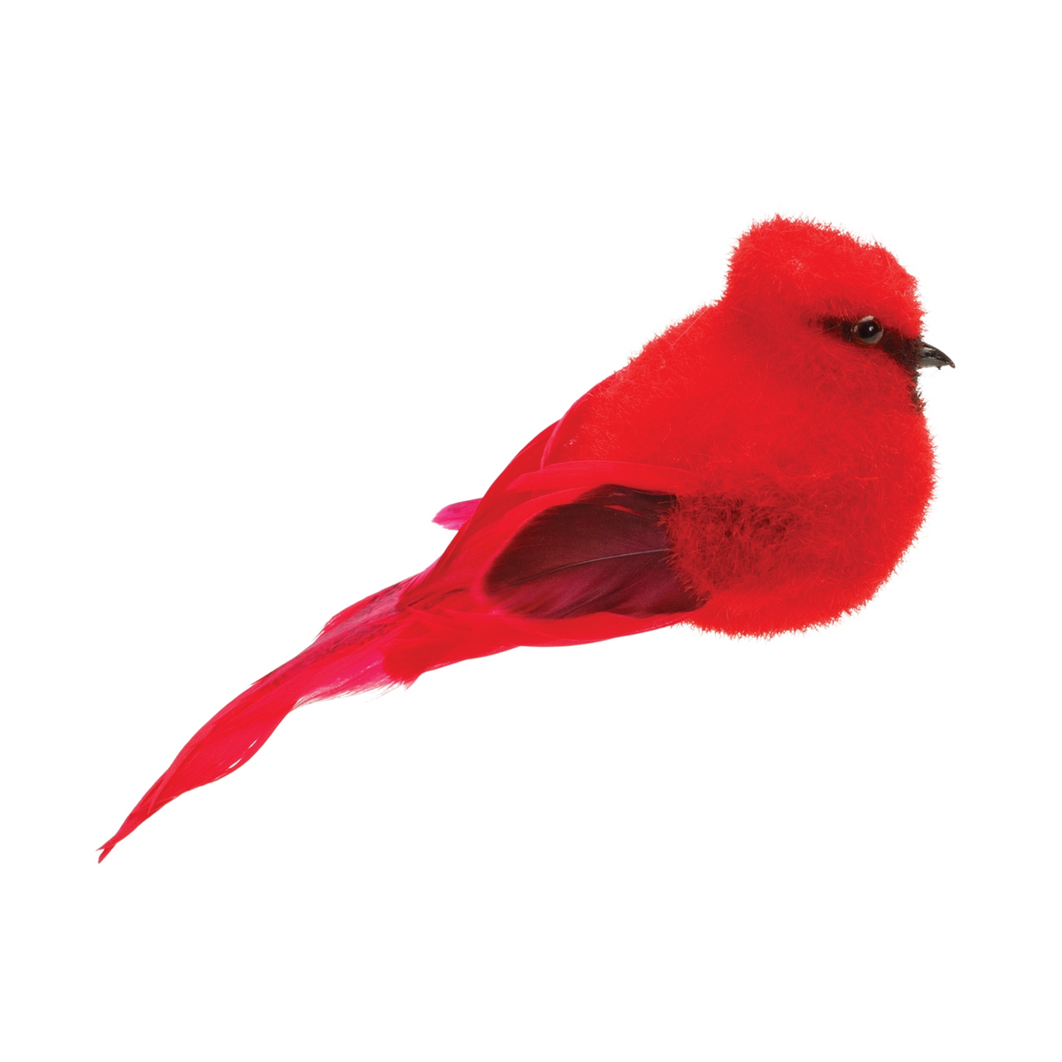 Feathered Cardinal Bird Shelf Sitter (Set of 12) -Ship Only