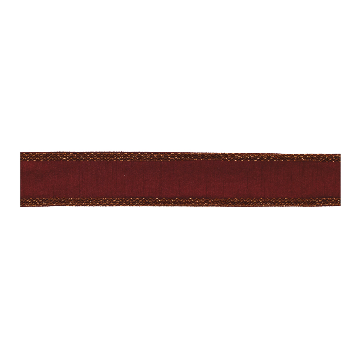 Burgandy Holiday Ribbon 2.5" x 5 Yds. -Ship Only