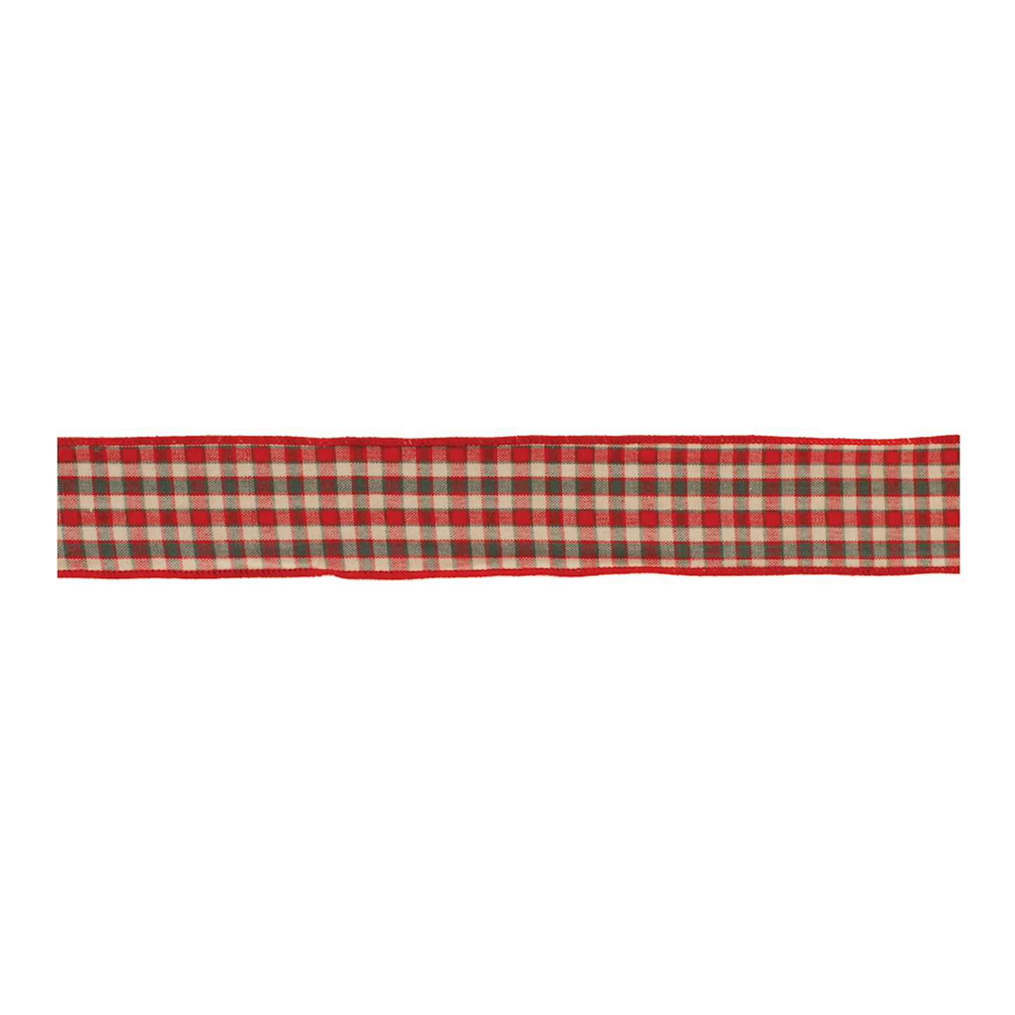 Plaid Holiday Ribbon (Set of 2) -Ship Only