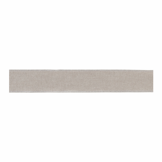 Beige Shimmer Wired Ribbon (Set of 2) -Ship Only