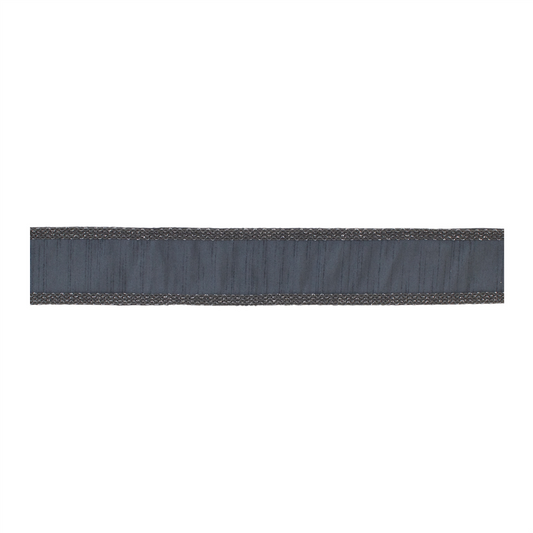 Dark Grey Glitter Wired Ribbon (Set of 2) -Ship Only