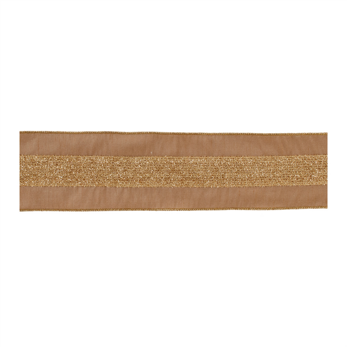 Gold Shimmer Wired Ribbon (Set of 2) -Ship Only