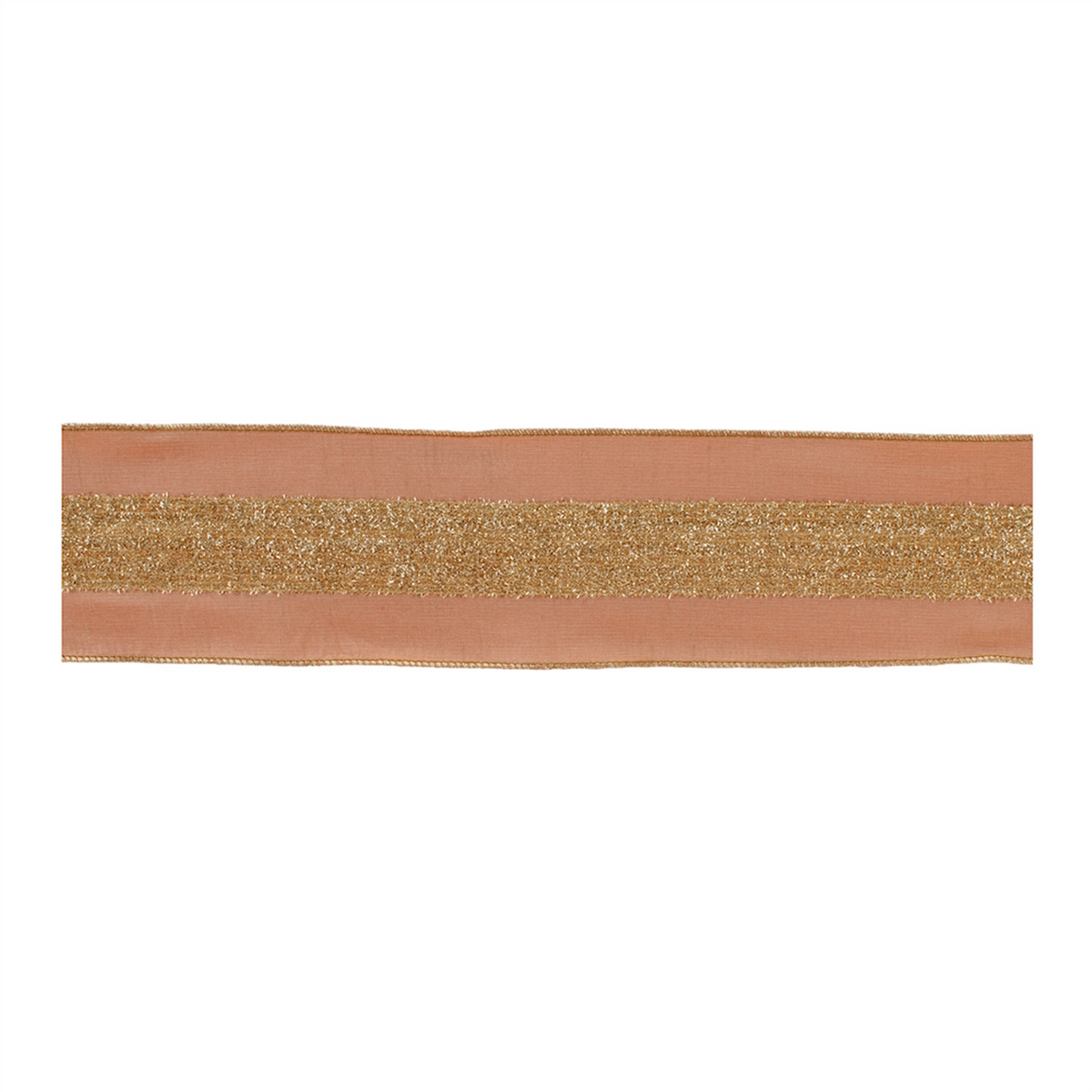 Gold Shimmer Wired Ribbon (Set of 2) -Ship Only