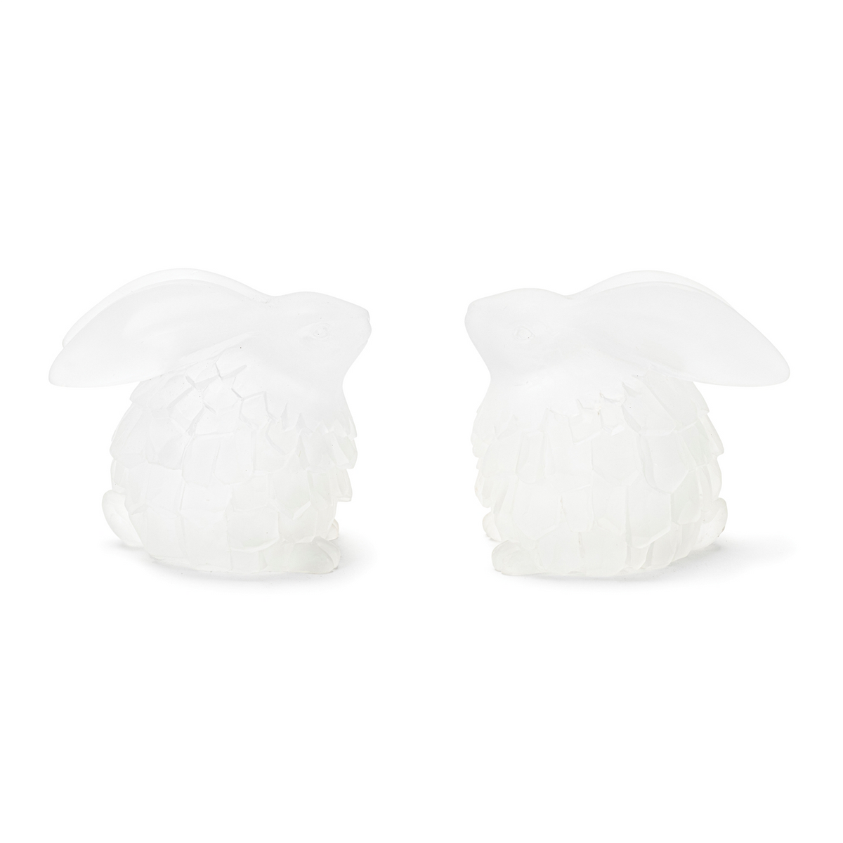 Frosted Bunny Figurine (Set of 4) -Ship Only