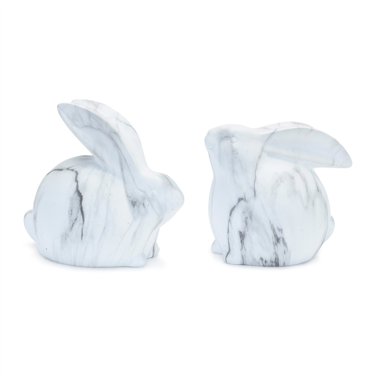 Rabbit (Set of 2) 5"H, 5.75"H Terra Cotta -Ship Only