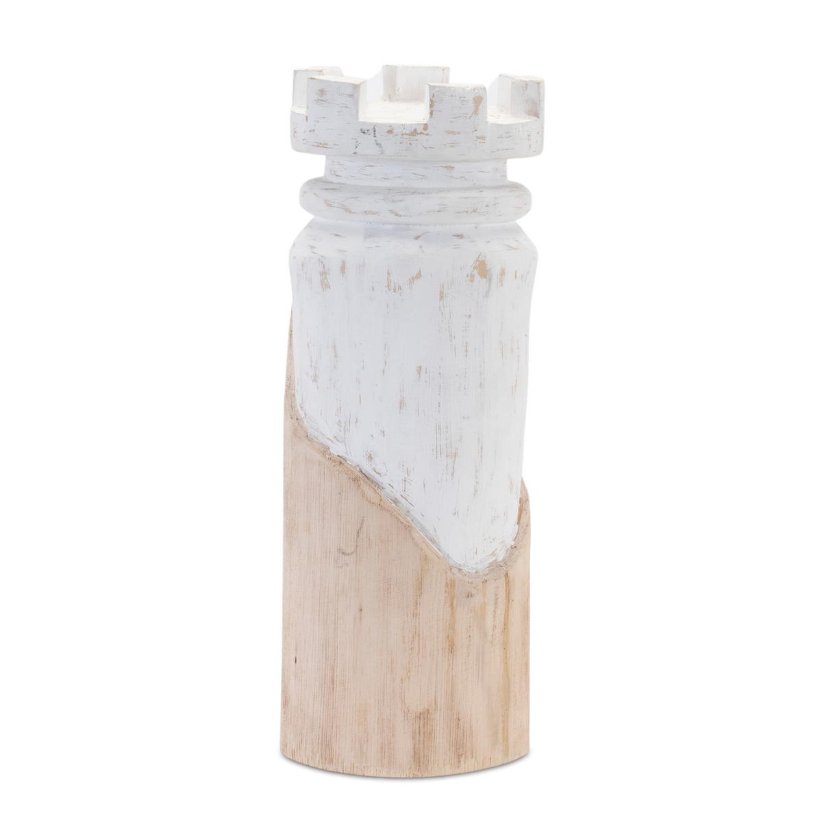 Mango Wood Chess Piece (Set of 2) -Ship Only