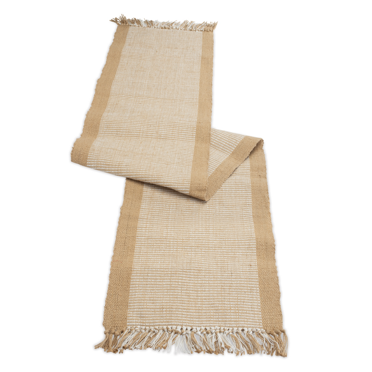 Woven Jute Table Runner 79.5"L -Ship Only