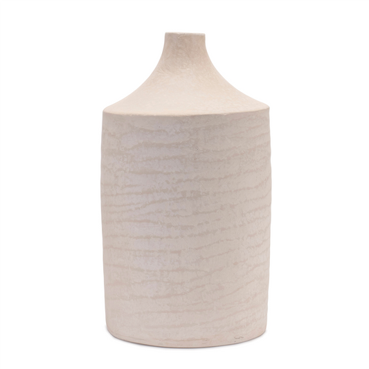 Recycled Paper Chalk Vase 18"H -Ship Only