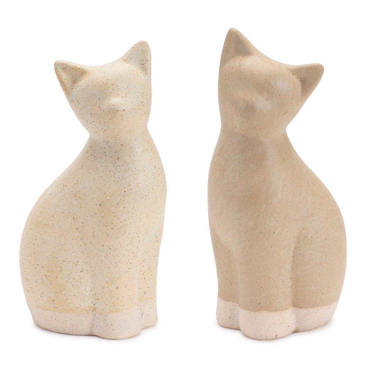 Cat (Set of 2) 8”H Ceramic -Ship Only