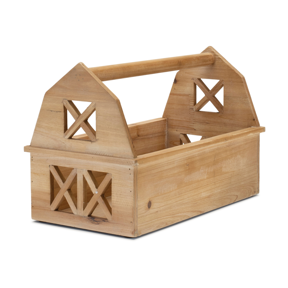 Wood Barn Caddy Tray 15"L -Ship Only