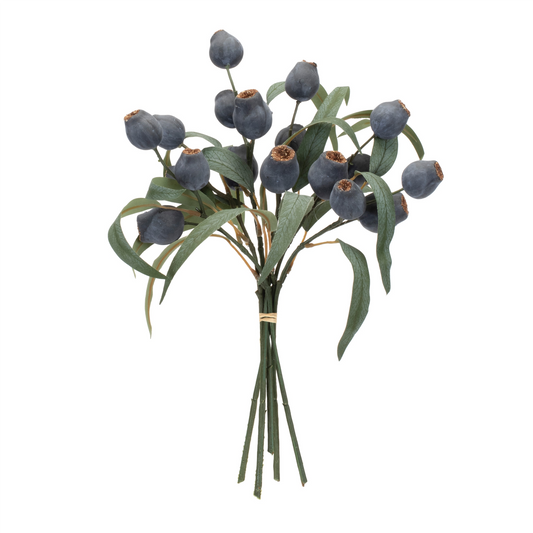 Blue Pod Foliage Bundle (Set of 2) -Ship Only