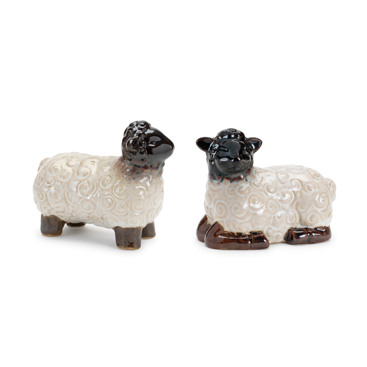 Mini Sheep Figurine (Set of 6) -Ship Only