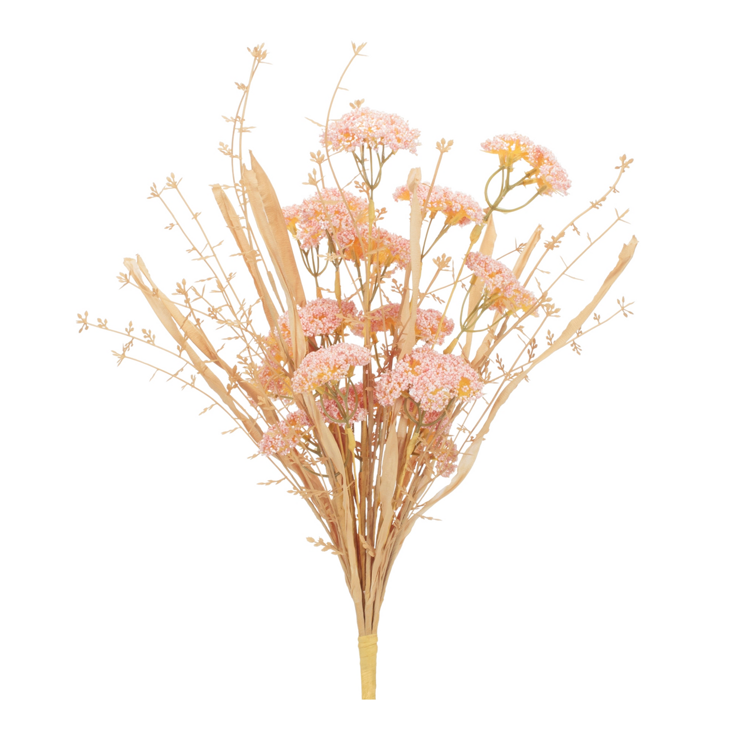 Blush Floral Grass Bush (Set of 2) -Ship Only