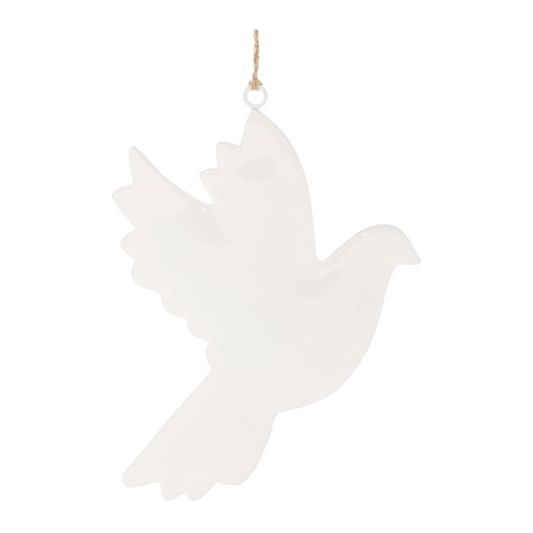 Dove Ornament (Set of 6) 6.5”H Iron -Ship Only