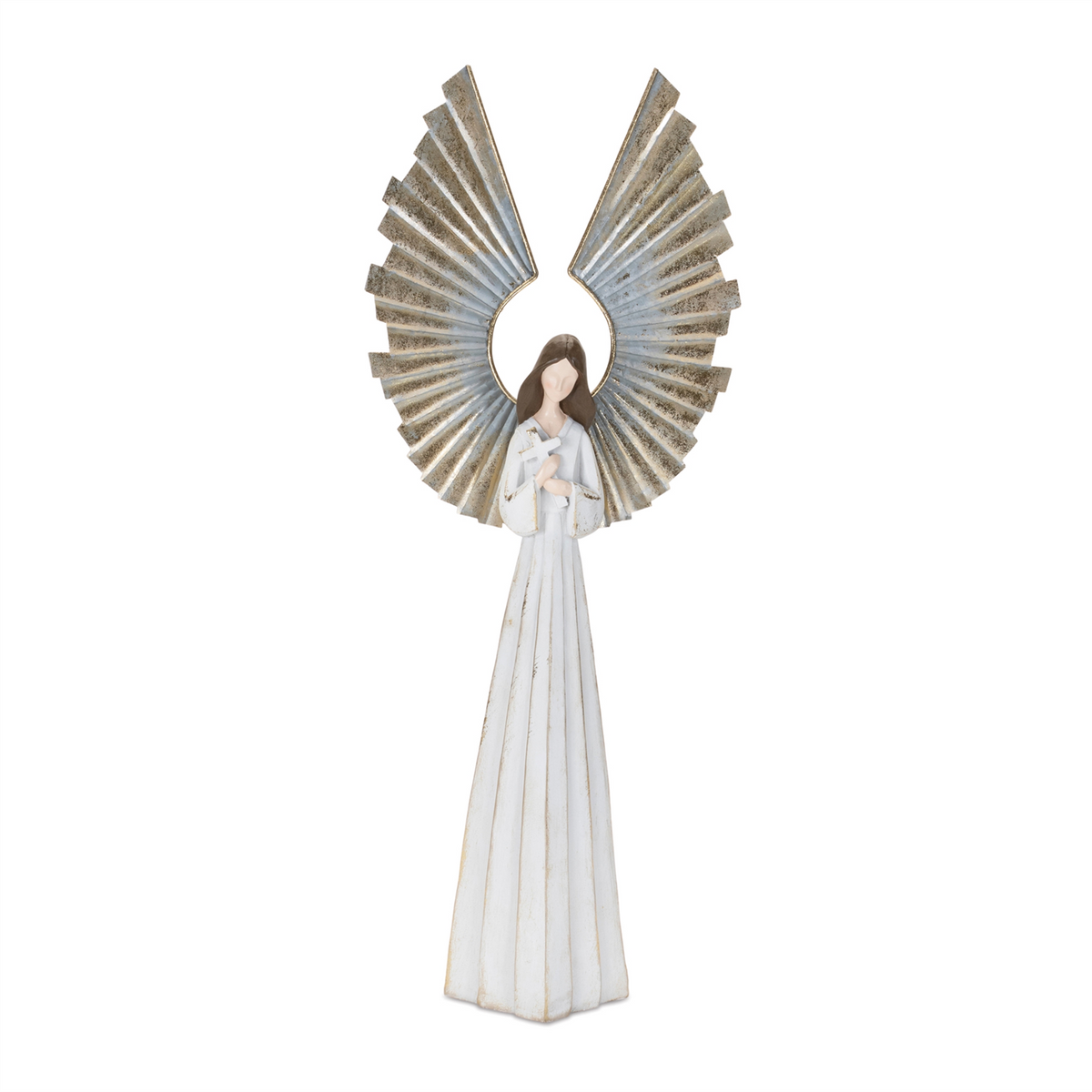 Holiday Angel Statue 24.5"H -Ship Only