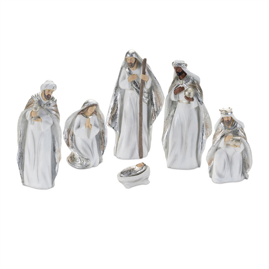 Holiday Nativity Figurine (Set of 6) -Ship Only