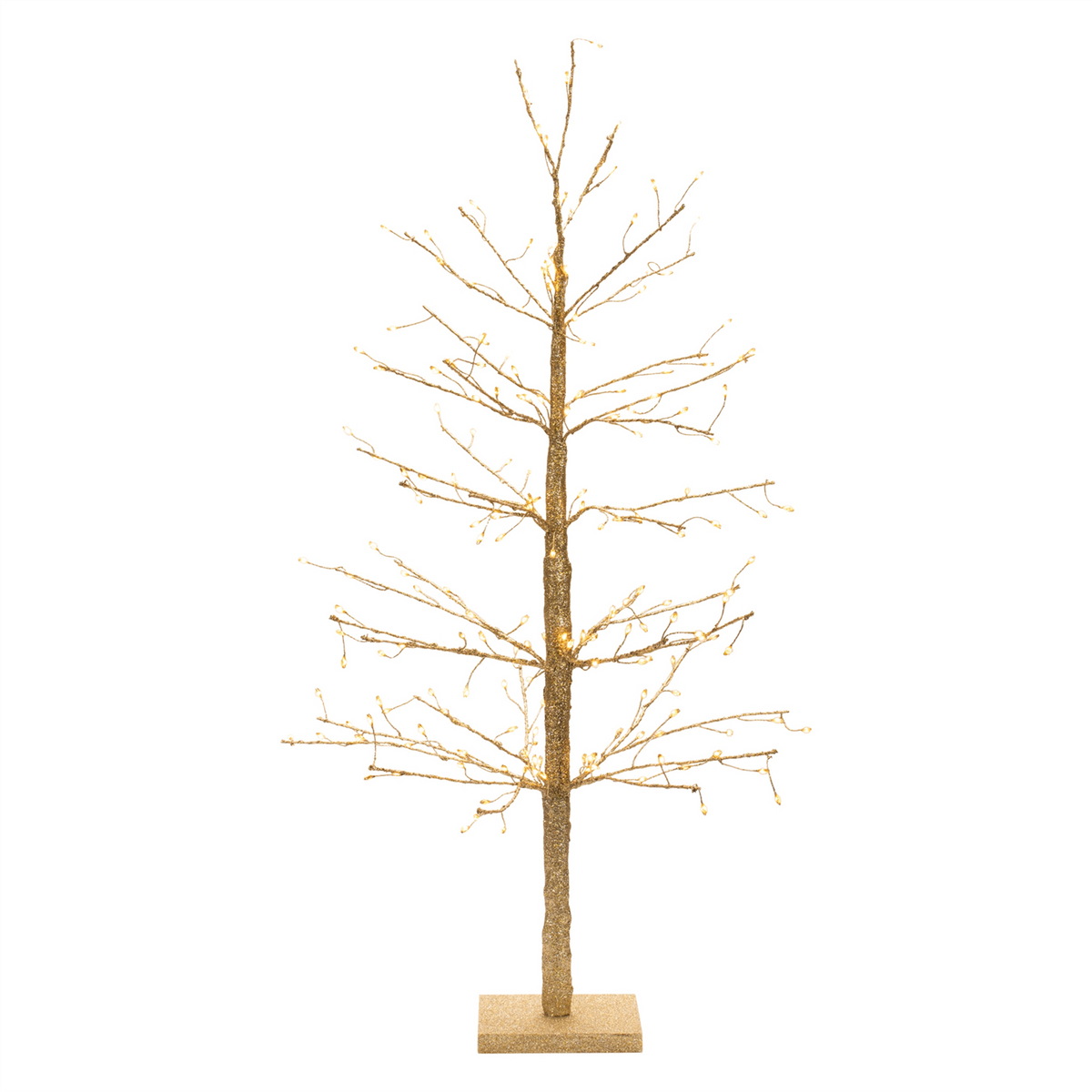 Gold LED Twig Tree 36"H -Ship Only