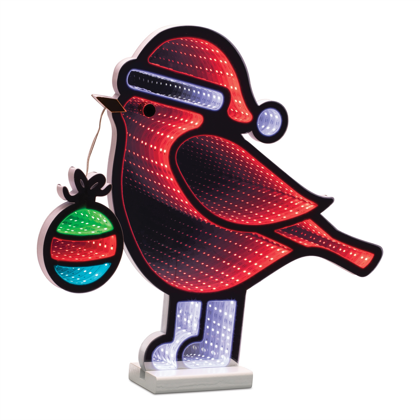 Holiday Cardinal Bird Ekkolight 15.75"H -Ship Only