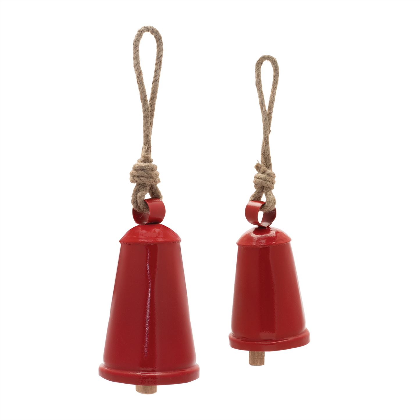 Rustic Metal Bell Ornament (Set of 4) -Ship Only