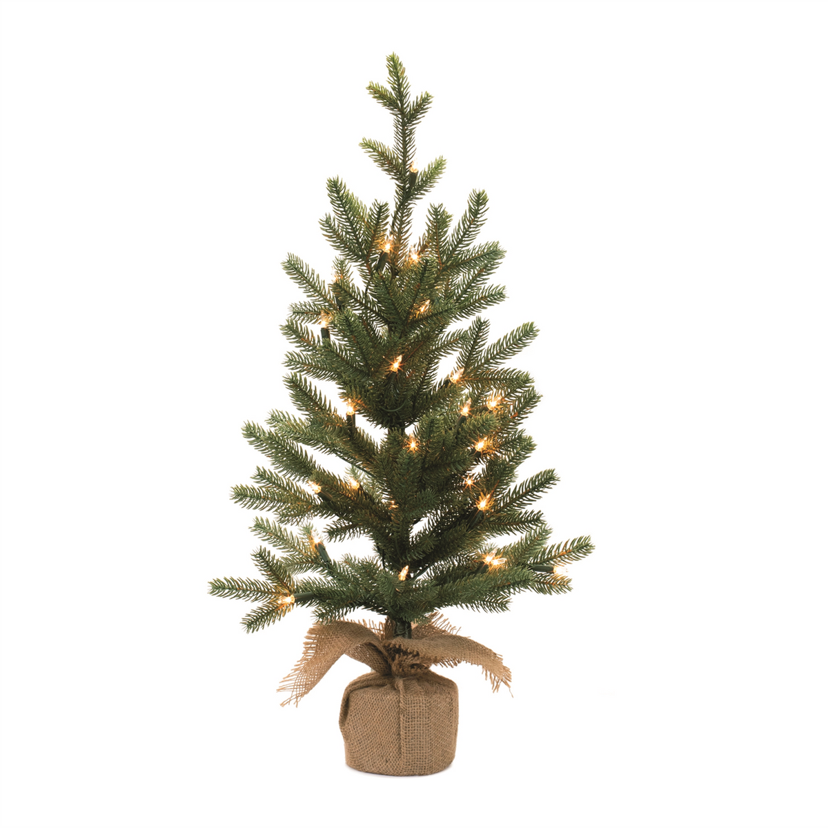 Tree w/35 Lights (Set of 2) 27”H PVC/Metal UL Plug -Ship Only