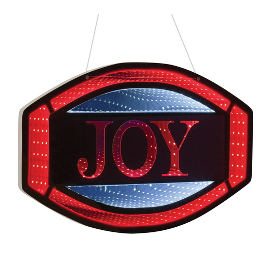 "Joy" Holiday Ekkolight Sign 15.74"L -Ship Only