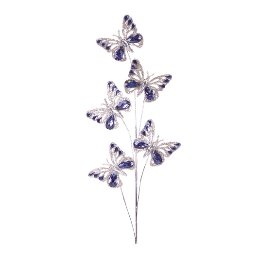 Jeweled Butterfly Spray (Set of 2) -Ship Only