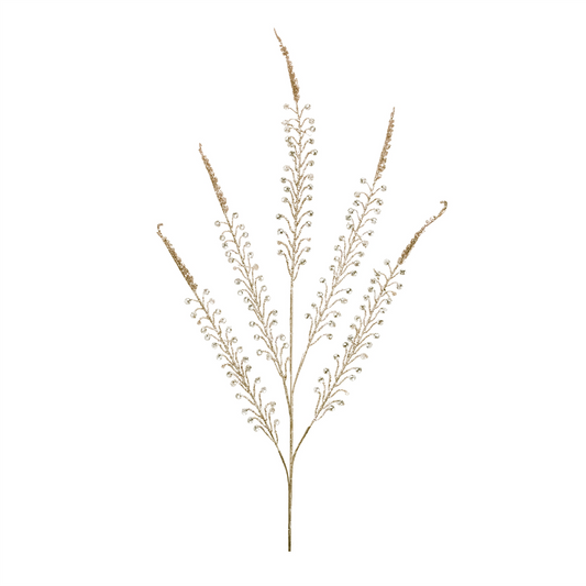 Beaded Fern Spray (Set of 2) -Ship Only