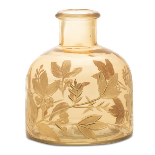 Vase (Set of 2) 5.5”H Glass -Ship Only