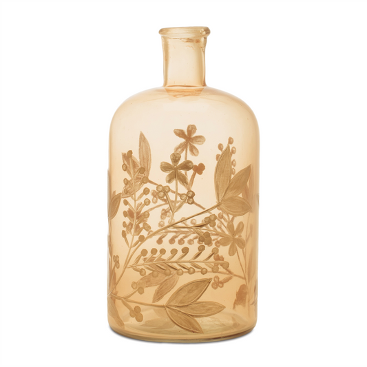 Vase 10”H Glass -Ship Only