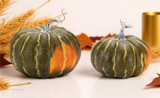Foam Pumpkin Decor (Set of 4) -Ship Only