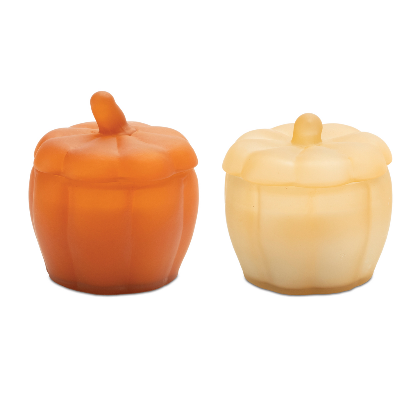 Pumpkin Chai Glass Candle – Set of 2