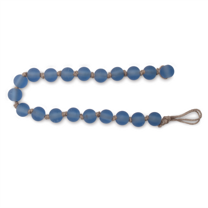 Frosted Glass Bead Garland (Set of 2)