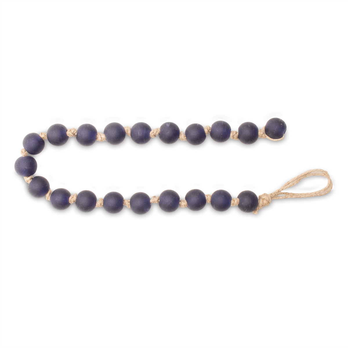 Frosted Glass Bead Garland (Set of 2)
