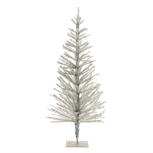 Tinsel Tree 36”H PE/Metal -Ship Only