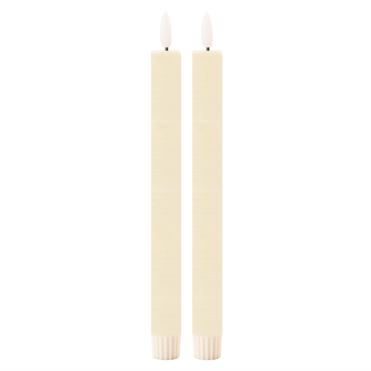 FIA Wick Ivory Taper Candle (Set of 2) -Ship Only