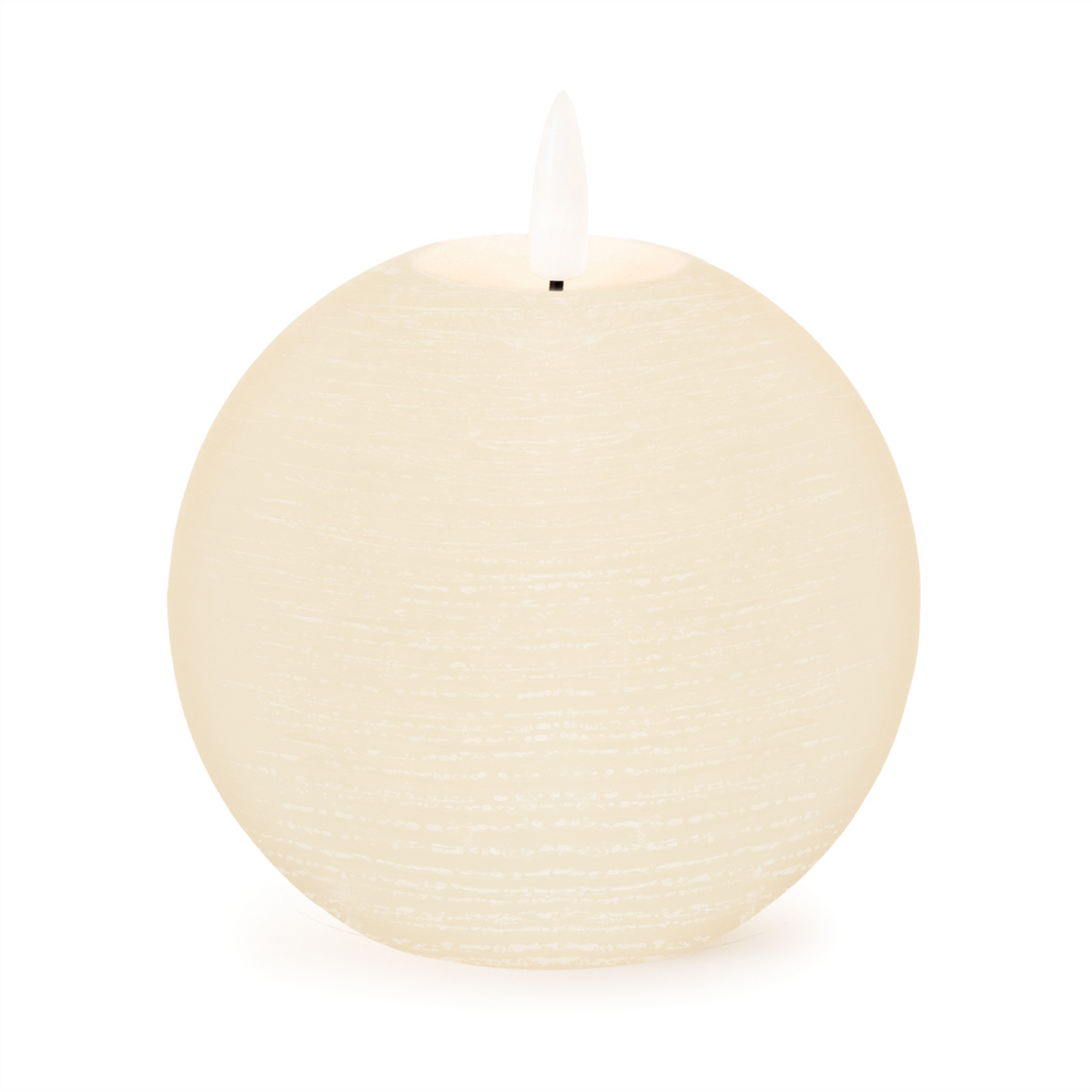 FIA Wick Ivory Round Candle (Set of 2) -Ship Only