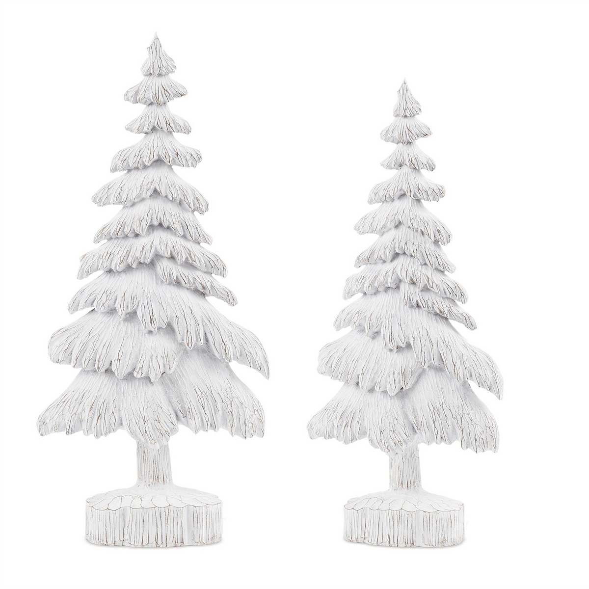 Tree (Set of 2) 18.5"H, 22"H Resin -Ship Only