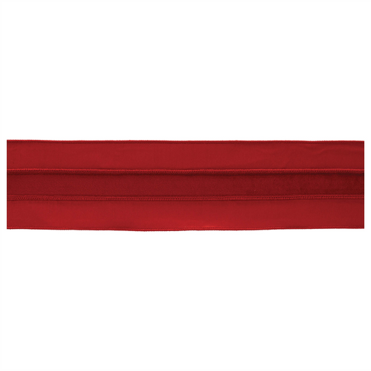 Red Wired Ribbon (Set of 2) -Ship Only
