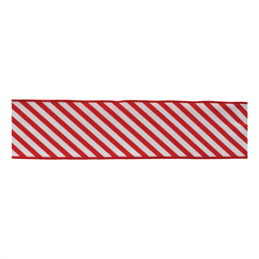 Striped Wired Ribbon (Set of 2) -Ship Only