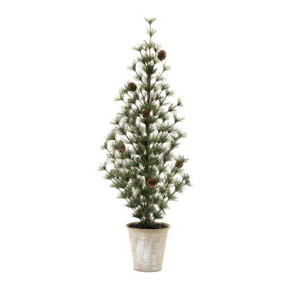 Potted Mini Pine Tree (Set of 2)