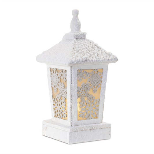LED Winter Lantern 14"H -Ship Only