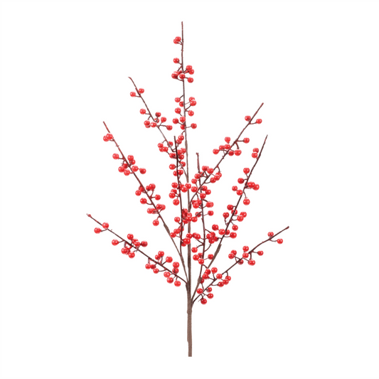 Ilex Berry Spray (Set of 4) 29"H Foam/Plastic -Ship Only