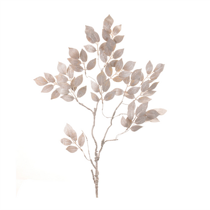 Glittered Leaf Spray (Set of 6)
