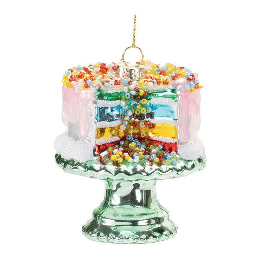 Layered Cake Ornament (Set of 6)