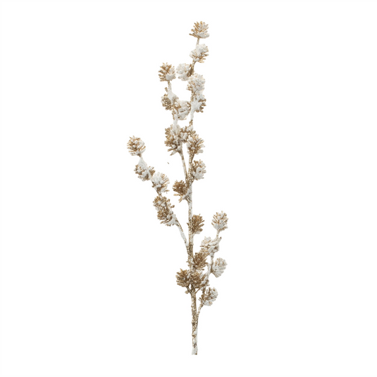 Pine Cone Spray (Set of 6) 39”H Plastic -Ship Only