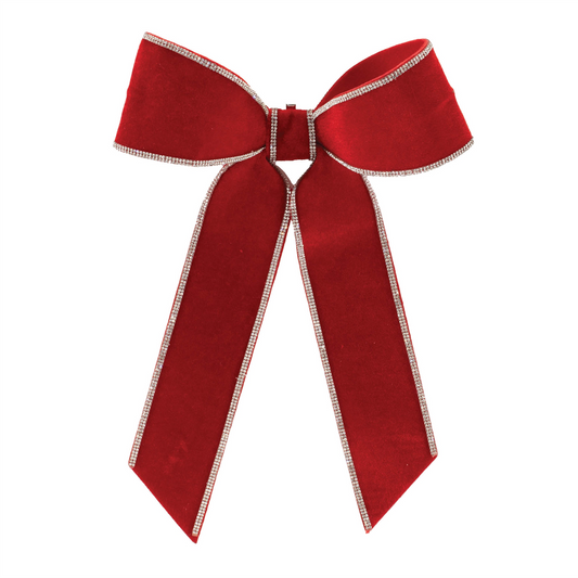 Jeweled Holiday Bow (Set of 2) -Ship Only