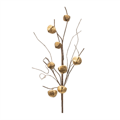 Sleigh Bell Twig Spray (Set of 6)